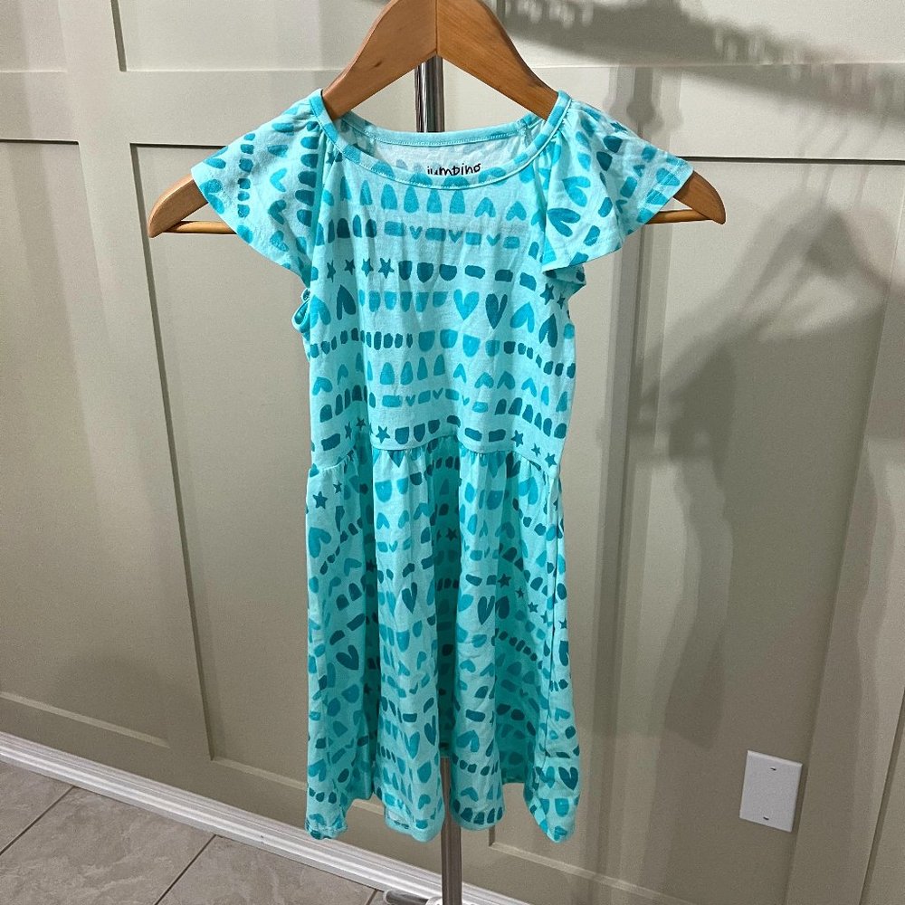 Jumping Beans - (NWT) Girls Flutter Sleeve Dress